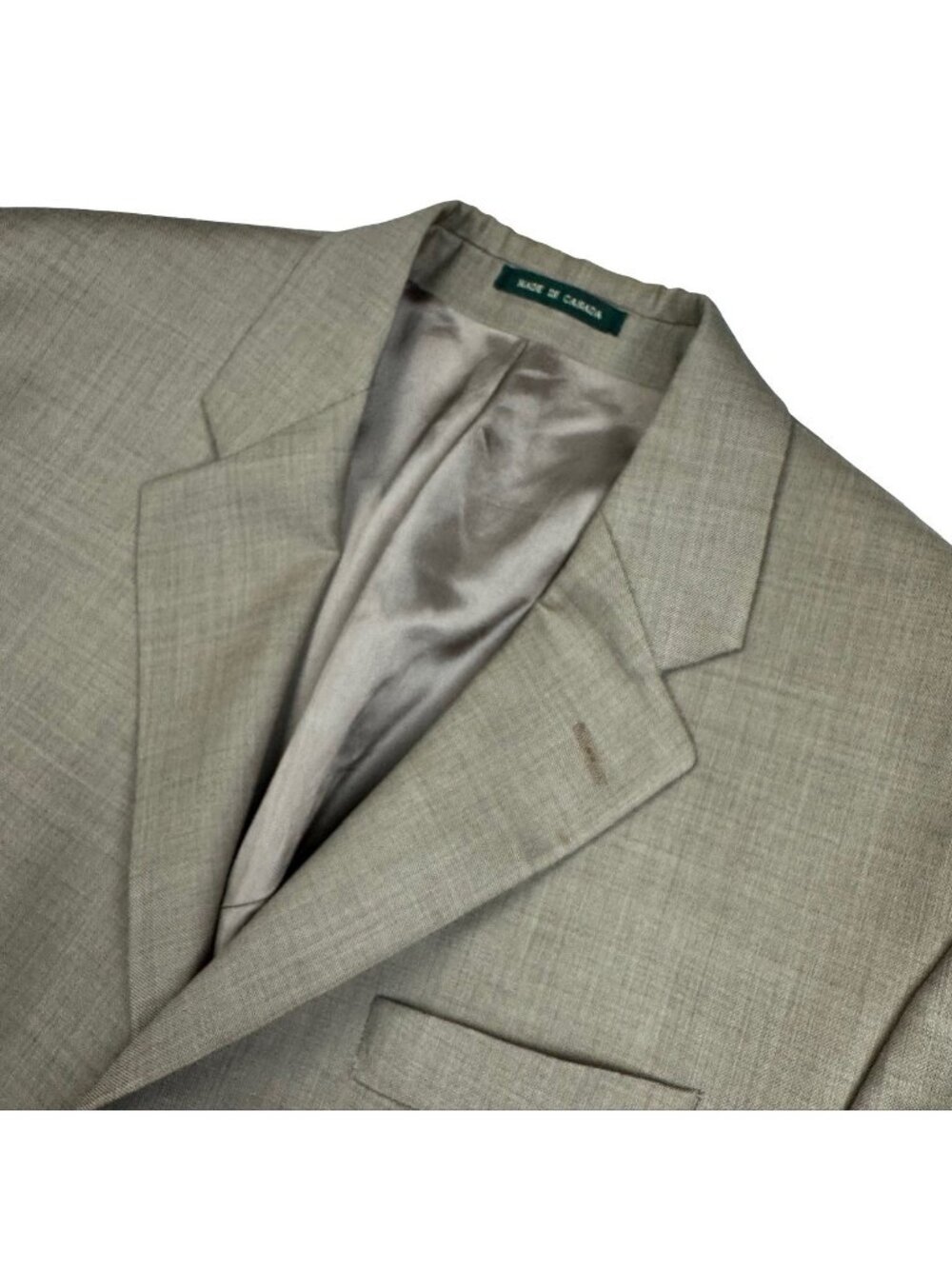 Lauren Ralph Lauren Men’s Wool Blend 3-Button Blazer Jacket Tan • 40R